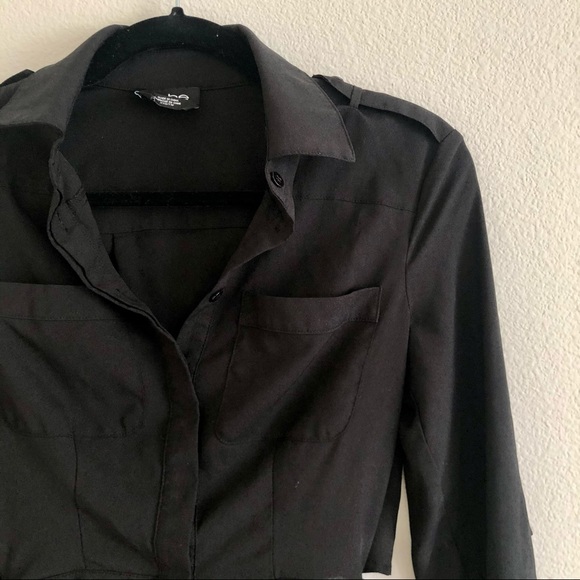 Bebe black cut out romper - Picture 3 of 5